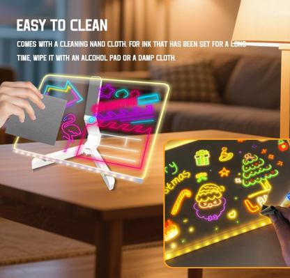 Doodlestar LED drawing board